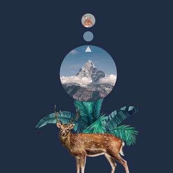 几何印花华亿平台图片