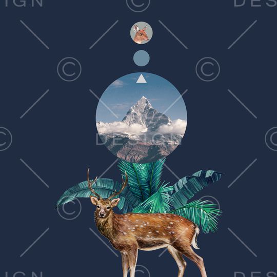 几何印花华亿平台图片