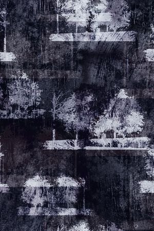 蓝色印花华亿平台图片