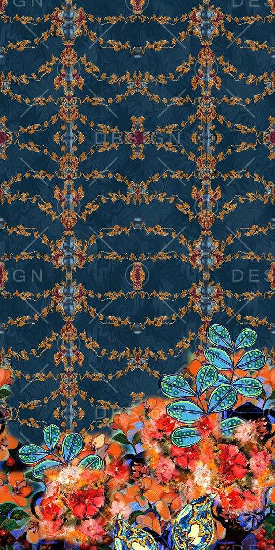 定位花印花华亿平台图片