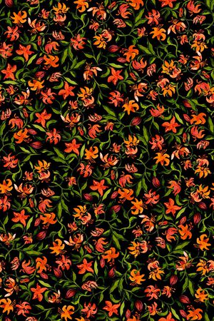 彩底花卉印花华亿平台图片