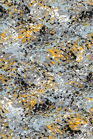 抽象男装印花华亿平台图片