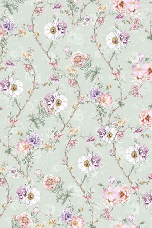 小清新印花华亿平台图片