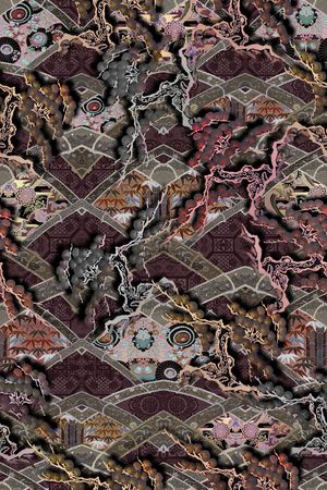 香云纱印花华亿平台图片