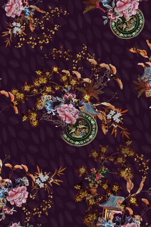 香云纱印花华亿平台图片