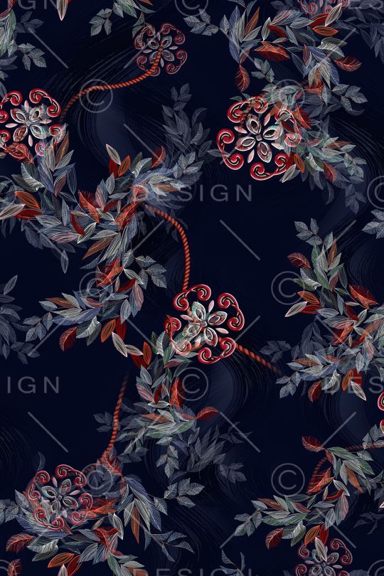 香云纱印花华亿平台图片