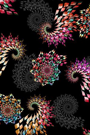 几何印花华亿平台图片