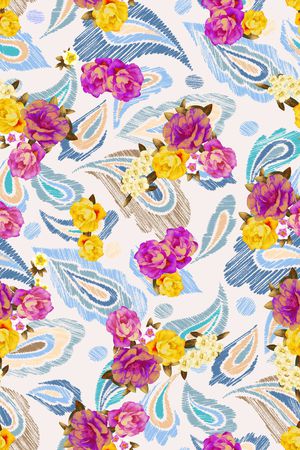 大牌风印花华亿平台图片