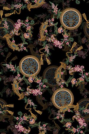 时尚印花华亿平台图片