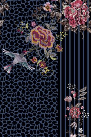 几何印花华亿平台图片