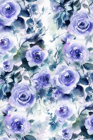 鸢尾花印花华亿平台图片