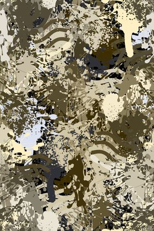 抽象男装印花华亿平台图片