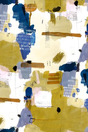 抽象绘画印花华亿平台图片