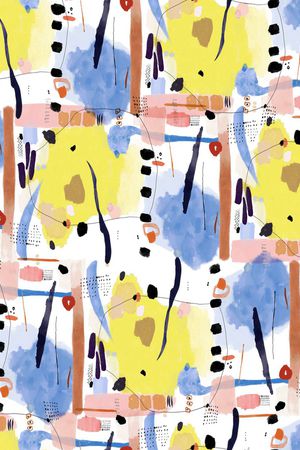 抽象绘画印花华亿平台图片