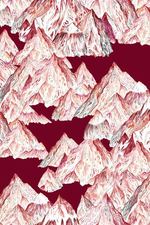 抽象绘画印花华亿平台图片