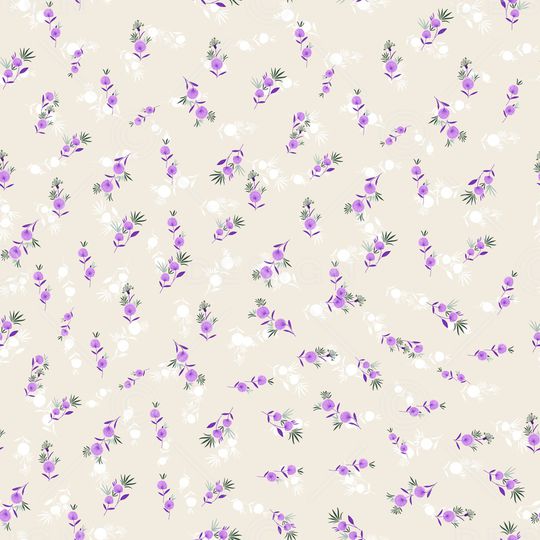 彩底花卉印花华亿平台图片