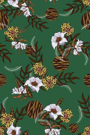 豹纹印花华亿平台图片