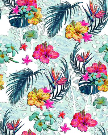 时尚印花华亿平台图片