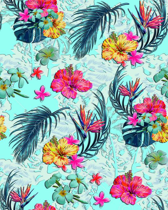 时尚印花华亿平台图片