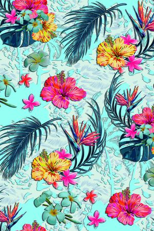 时尚印花华亿平台图片