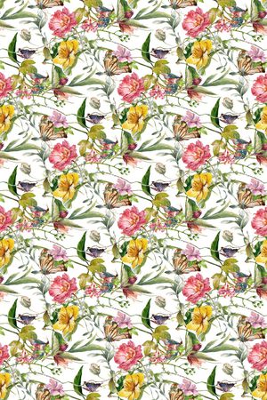 水彩印花华亿平台图片