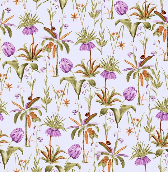 郁金香印花华亿平台图片