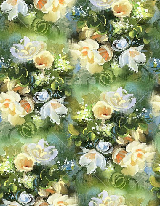 郁金香印花华亿平台图片