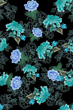 香云纱印花华亿平台图片