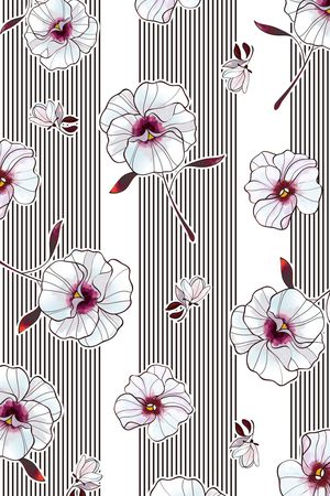 复古印花华亿平台图片