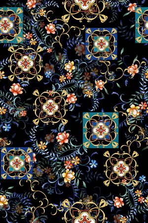 时尚印花华亿平台图片