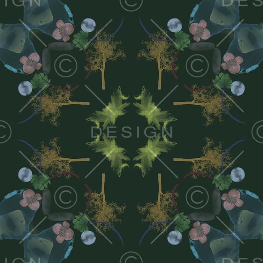 文艺印花华亿平台图片