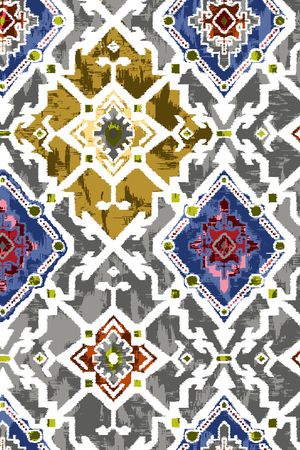 几何印花华亿平台图片