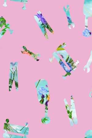 女装定位花印花华亿平台图片