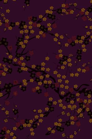 几何花卉印花华亿平台图片