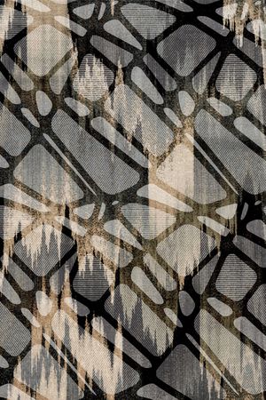 抽象男装印花华亿平台图片