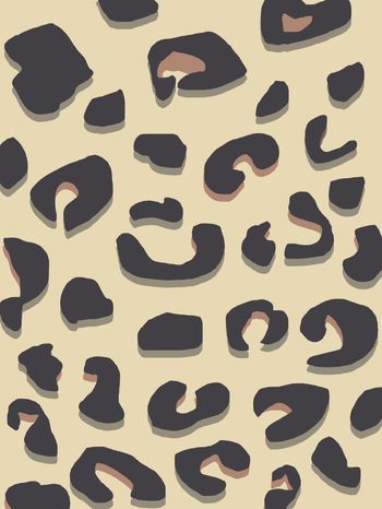 动物纹印花华亿平台图片