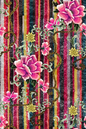 香云纱印花华亿平台图片