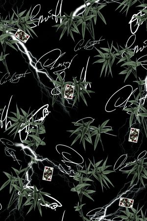 男装满版花印花华亿平台图片