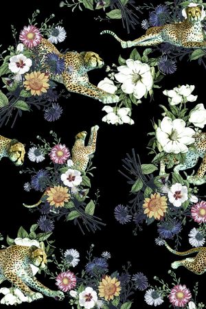 男装满版花印花华亿平台图片