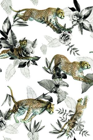 男装满版花印花华亿平台图片