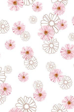 小雏菊印花华亿平台图片