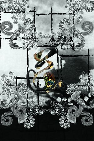 复古印花华亿平台图片