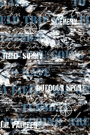 字母印花华亿平台图片