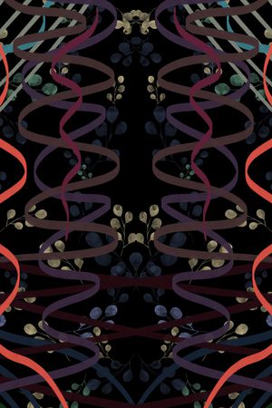 双边定位花印花华亿平台图片