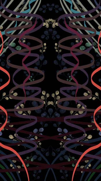 双边定位花印花华亿平台图片