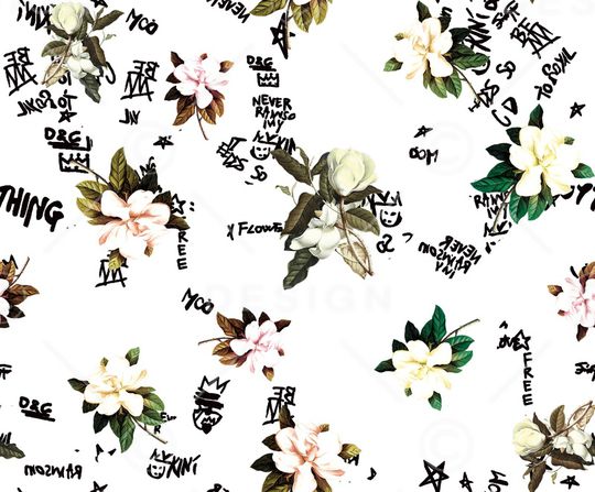 男装满版花印花华亿平台图片