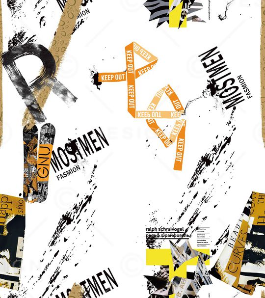 男装满版花印花华亿平台图片