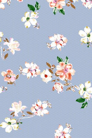 几何菱形印花华亿平台图片