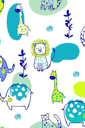 几何花卉印花华亿平台图片