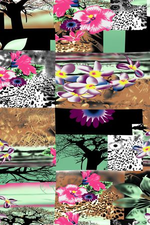 时尚印花华亿平台图片